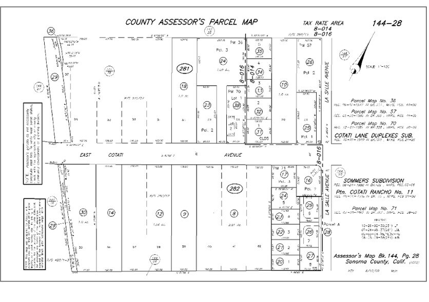315 E Cotati Ave, Cotati, CA à louer - Plan cadastral – Image 3 sur 3
