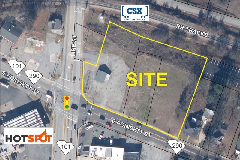 401 E Poinsett St, Greer, SC à louer - Aérien – Image 2 sur 6
