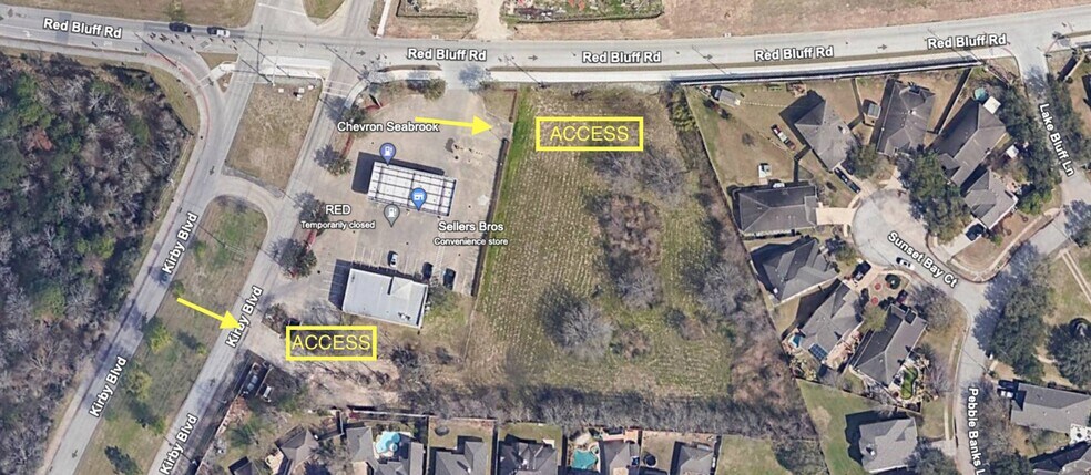 Red Bluff Rd, Seabrook, TX à vendre - Aérien – Image 2 sur 6