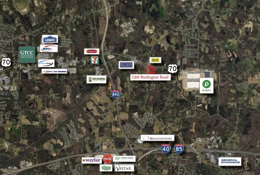 5200 Burlington Rd, Mc Leansville, NC à vendre - Photo de l’immeuble – Image 2 sur 5