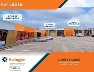 Plus de détails pour 3800-3892 S Gessner Rd, Houston, TX - Local commercial à louer