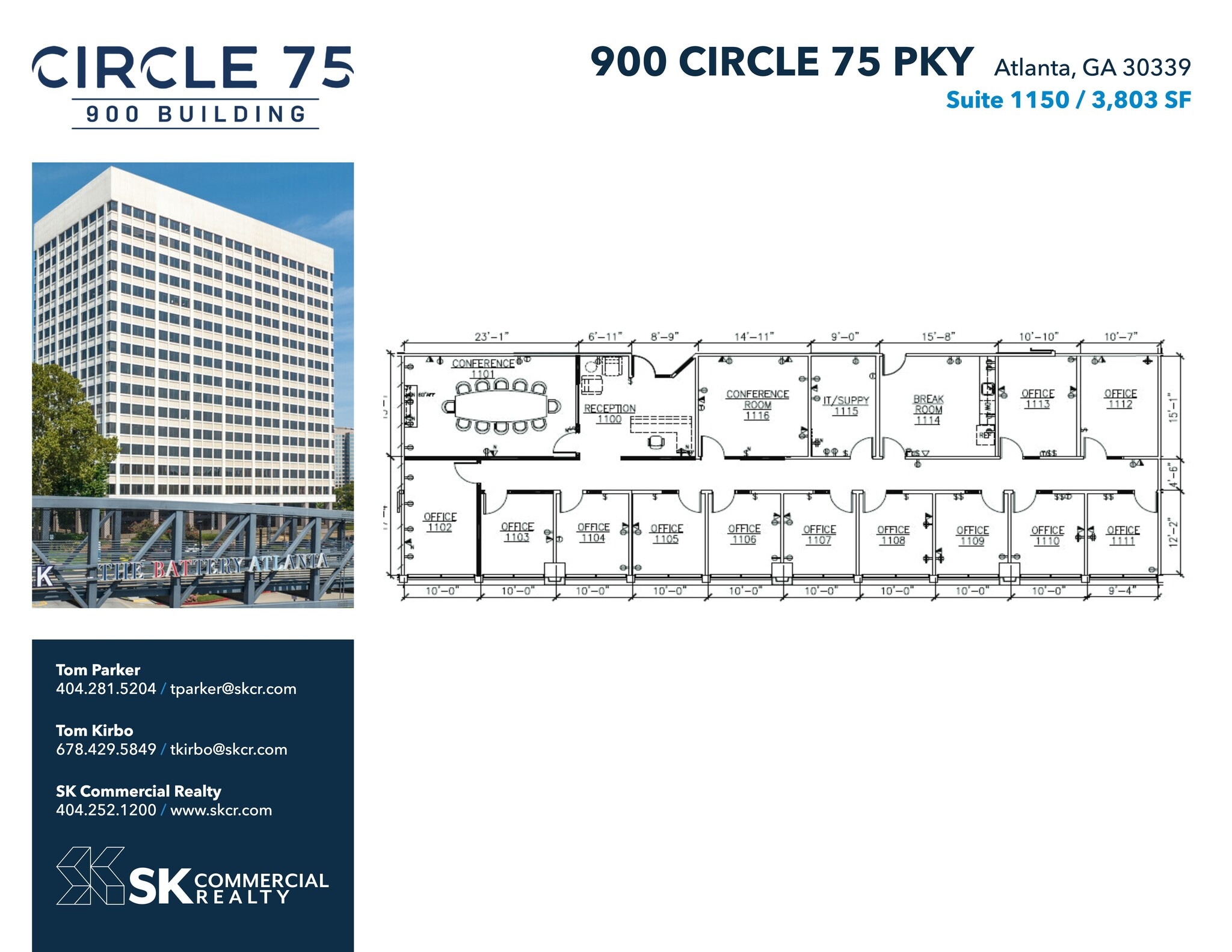 900 Circle 75 Pky SE, Atlanta, GA à louer Plan de site– Image 1 sur 1