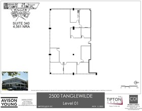 2500 Tanglewilde St, Houston, TX à louer Plan d’étage– Image 1 sur 1