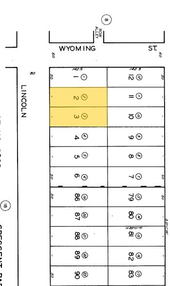 1910-1918 Lincoln Ave, Pasadena, CA à vendre - Plan cadastral – Image 2 sur 9