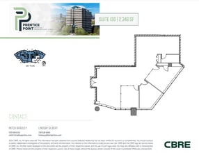 5299 Dtc Blvd, Greenwood Village, CO à louer Plan d’étage– Image 1 sur 2