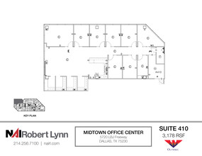 5720 Lyndon B Johnson Fwy, Dallas, TX à louer Plan d’étage– Image 1 sur 1