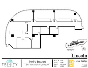 2777 N Stemmons Fwy, Dallas, TX à louer Plan d’étage– Image 1 sur 1