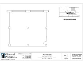 180 Varick St, New York, NY à louer Plan d’étage– Image 1 sur 1