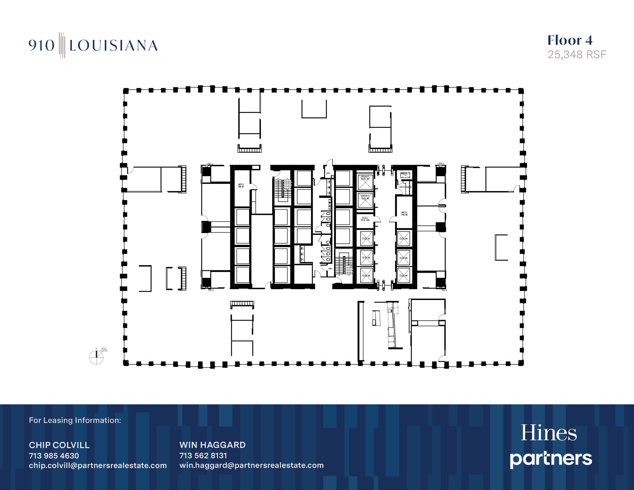 910 Louisiana St, Houston, TX à louer Plan d’étage– Image 1 sur 1