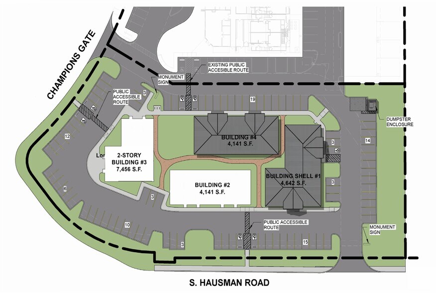 12400 S Hausman Rd, San Antonio, TX à vendre - Plan de site – Image 2 sur 6