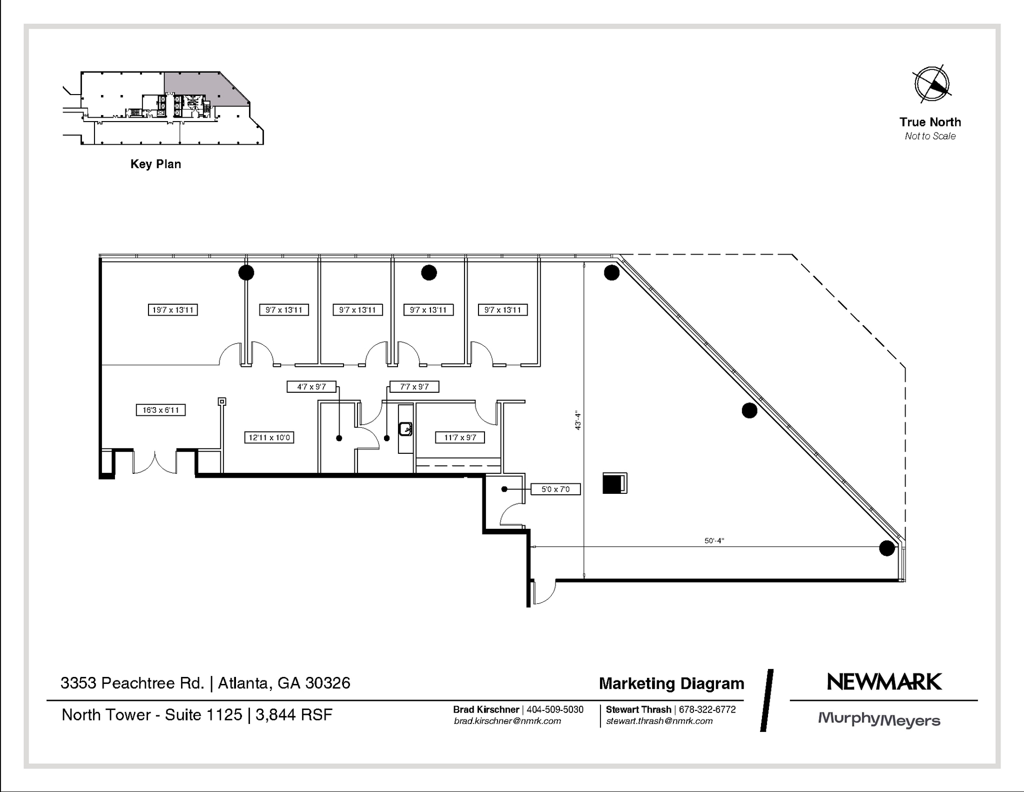 3353 Peachtree Rd NE, Atlanta, GA à louer Plan d’étage– Image 1 sur 1