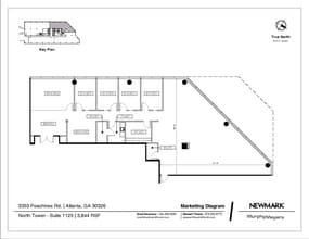 3353 Peachtree Rd NE, Atlanta, GA à louer Plan d’étage– Image 1 sur 1