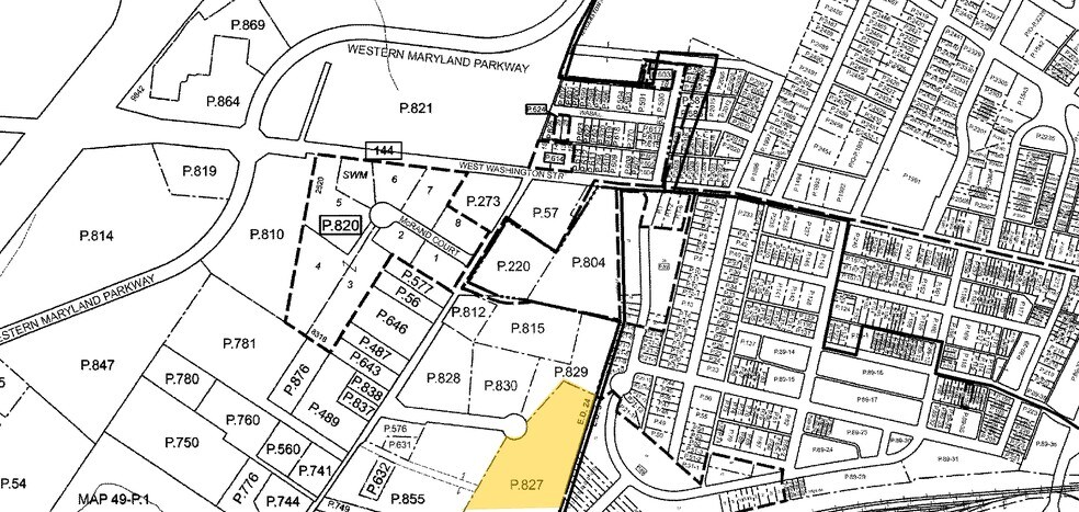 100 Jamison Ct, Hagerstown, MD à louer - Plan cadastral – Image 1 sur 6