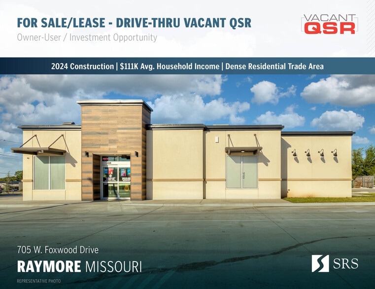 705 W Foxwood Dr, Raymore, MO à vendre - Photo principale – Image 1 sur 4