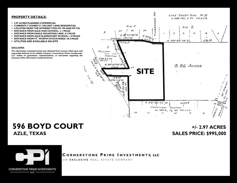 596 Boyd Ct, Azle, TX à vendre - Photo de l’immeuble – Image 2 sur 3