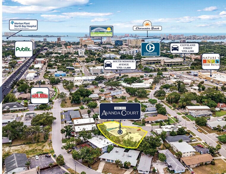 309 Avanda Ct, Clearwater, FL à vendre - Photo de l’immeuble – Image 2 sur 13