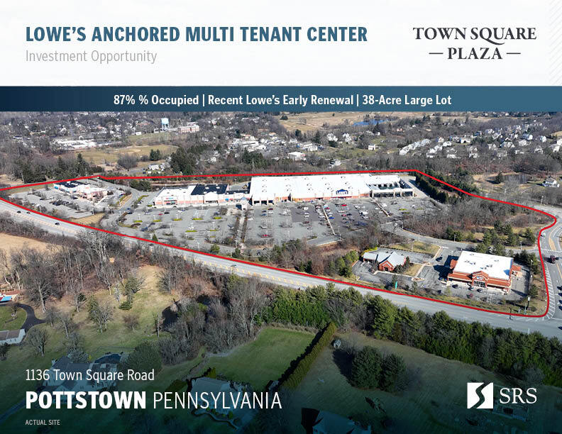 1112-1140 Town Square Rd, Pottstown, PA à vendre Photo de l’immeuble– Image 1 sur 8