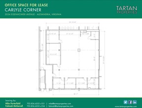 2034 Eisenhower Ave, Alexandria, VA à louer Plan d’étage– Image 1 sur 1