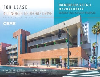 Plus de détails pour 463 N Bedford Dr, Beverly Hills, CA - Local commercial à louer