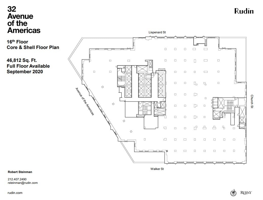 32 Avenue of the Americas, New York, NY à louer Plan d’étage– Image 1 sur 1
