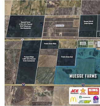 Plus de détails pour NWC Interstate 71 & SH79, Bennett, CO - Terrain à vendre