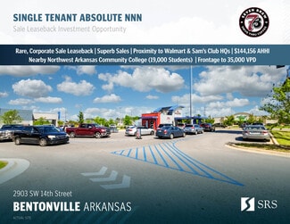 Plus de détails pour 2903 SW 14th St, Bentonville, AR - Local commercial à vendre