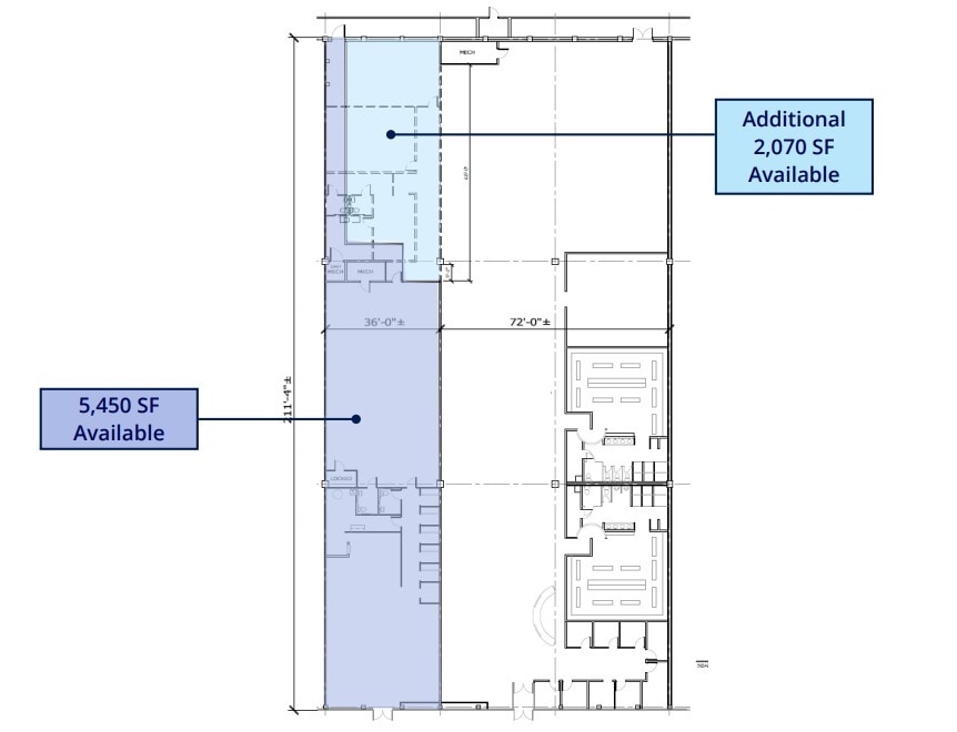 3305-3365 W College Ave, Appleton, WI à louer Plan d’étage– Image 1 sur 1