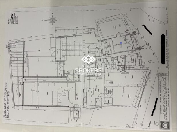 Local commercial dans Ozoir-la-Ferrière à vendre Plan d’étage– Image 1 sur 2