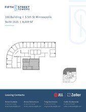 100 S 5th St, Minneapolis, MN à louer Plan d’étage– Image 1 sur 1