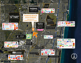 1400 SW 1st Ct, Pompano Beach, FL - VUE AÉRIENNE  vue de carte