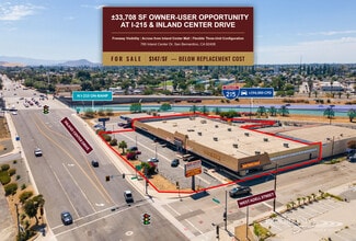 Plus de détails pour 780 Inland Center Dr, San Bernardino, CA - Local commercial à vendre