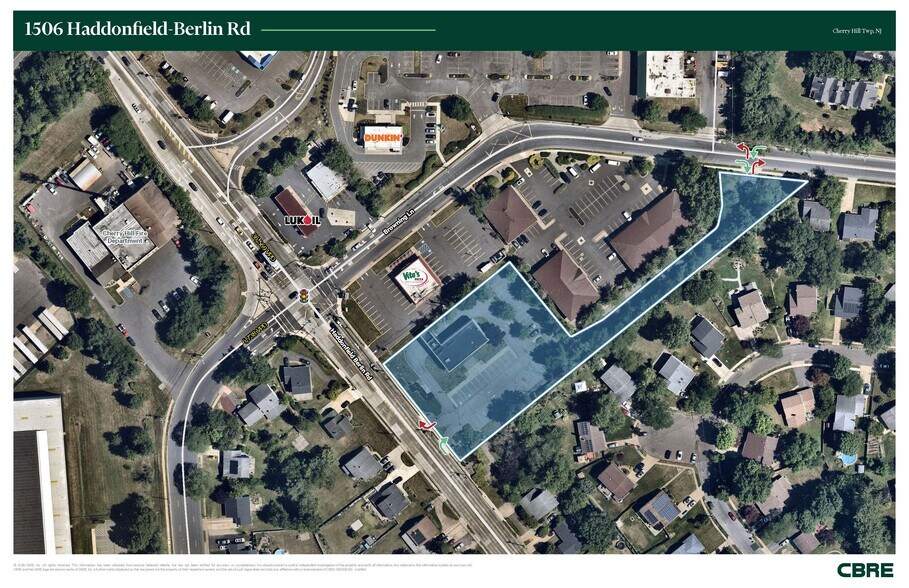 1506 Haddonfield-berlin Rd, Cherry Hill, NJ à louer - Photo de l’immeuble – Image 2 sur 8