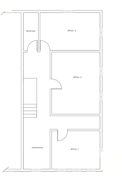 211 5th St NE, Charlottesville, VA à louer - Plan d’étage – Image 2 sur 20