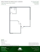 212 Technology Dr, Irvine, CA à louer Plan d’étage– Image 1 sur 1