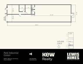 6000 E 58th Ave, Commerce City, CO à louer Plan de site– Image 1 sur 1