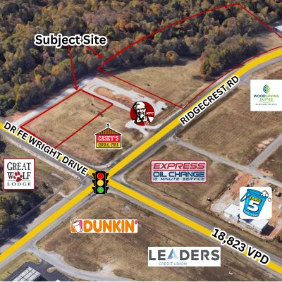 Corner Of Ridgecrest and FE Wright Drive, Jackson, TN à vendre Photo de l’immeuble– Image 1 sur 14