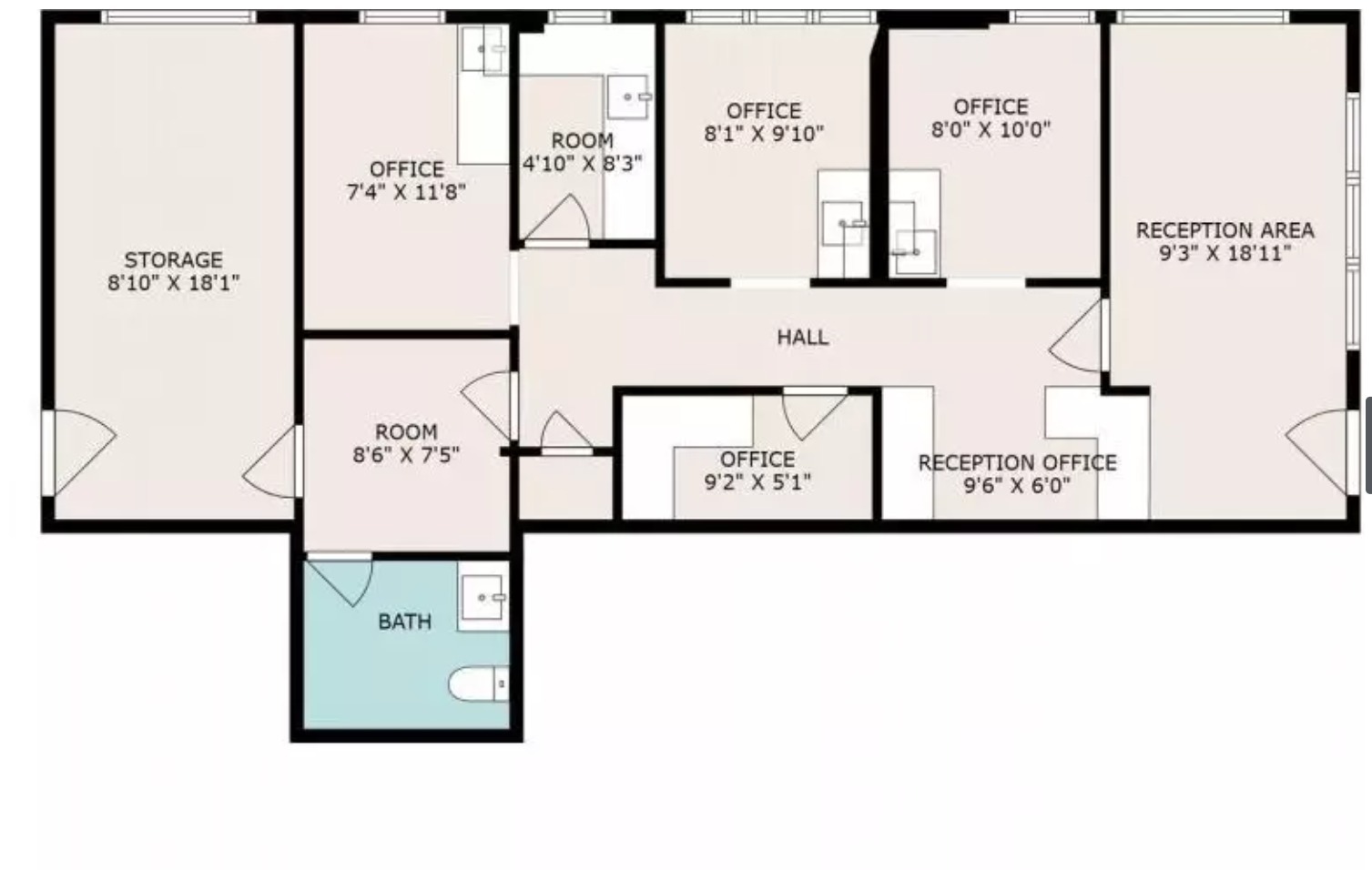 120 Main St, South Bound Brook, NJ à louer Plan d’étage– Image 1 sur 1