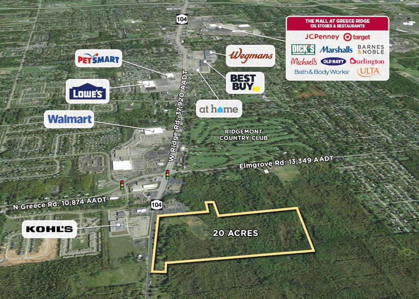 4057 W Ridge Rd, Rochester, NY à louer - Aérien – Image 2 sur 2