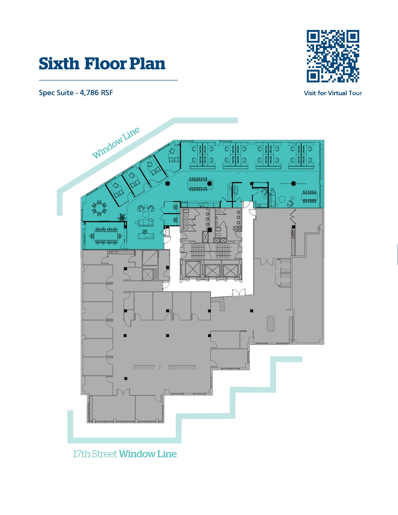 750 17th St NW, Washington, DC à louer Plan d’étage– Image 1 sur 1