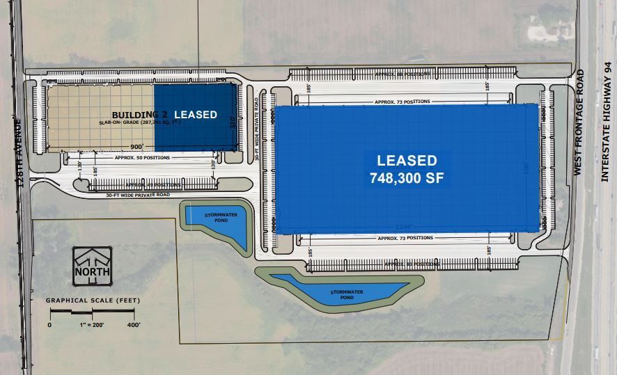 4213 128th Ave, Kenosha, WI à louer - Plan de site – Image 2 sur 2