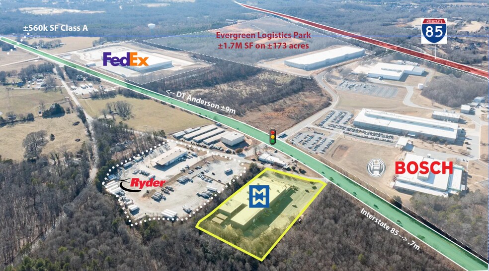 416 A M Ellison Rd, Anderson, SC à louer - Photo de l’immeuble – Image 2 sur 6
