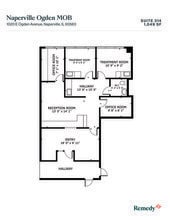 1020 E Ogden Ave, Naperville, IL à louer Plan d’étage– Image 1 sur 1