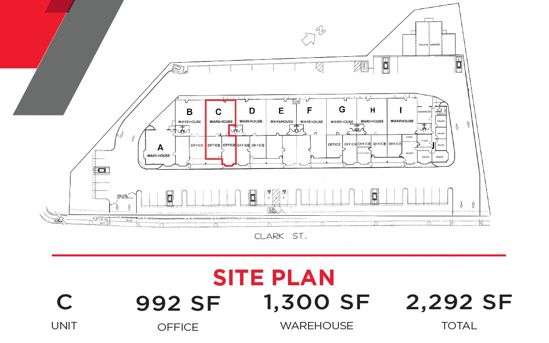 40 Clark St, Salinas, CA à louer Plan d’étage– Image 1 sur 1