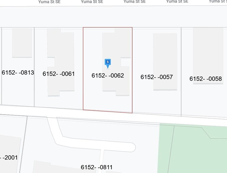 122-124 Atlantic St SE, Washington, DC à vendre - Plan cadastral – Image 3 sur 3