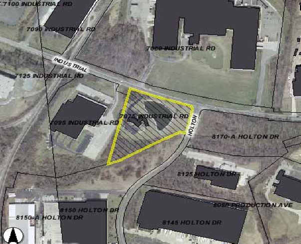 7075 Industrial Rd, Florence, KY à louer - Plan cadastral – Image 2 sur 3