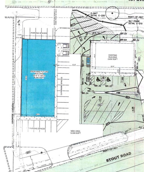 2021 Stout Rd, Menomonie, WI à louer - Plan de site – Image 2 sur 3