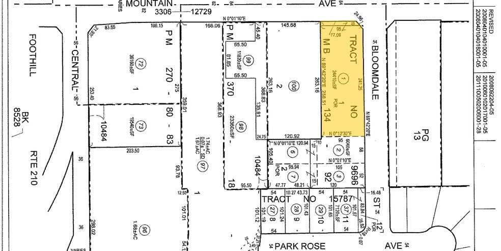 1400 Mountain Ave, Duarte, CA à louer - Plan cadastral – Image 3 sur 3