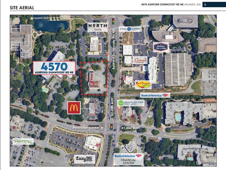 4570 Ashford Dunwoody Rd NE, Atlanta, GA à vendre - Photo de l’immeuble – Image 2 sur 3
