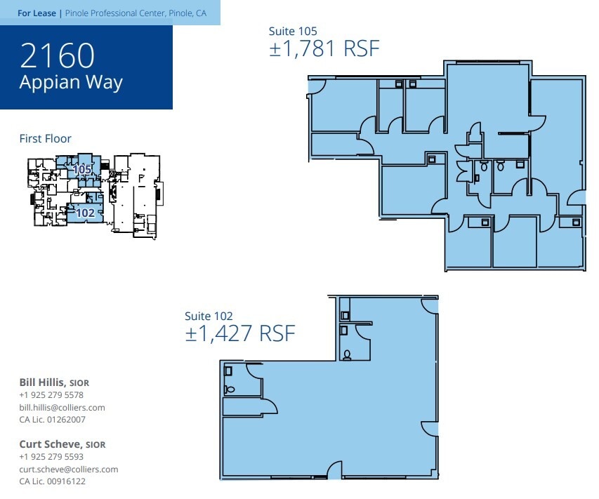 2160 Appian Way, Pinole, CA à louer Plan d’étage– Image 1 sur 1