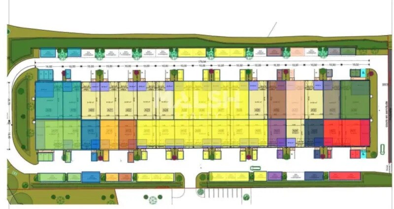 Local d’activités dans Bourgoin-Jallieu à louer - Plan de site – Image 2 sur 2
